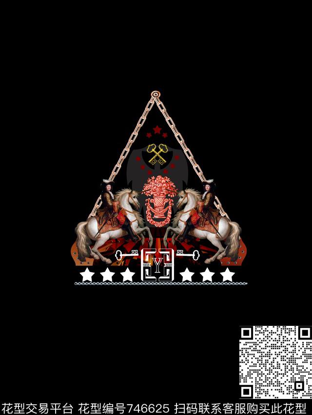 时尚休闲大牌传统印花华亿平台下载（图片编号: 746625） - 瓦栏（Walan）