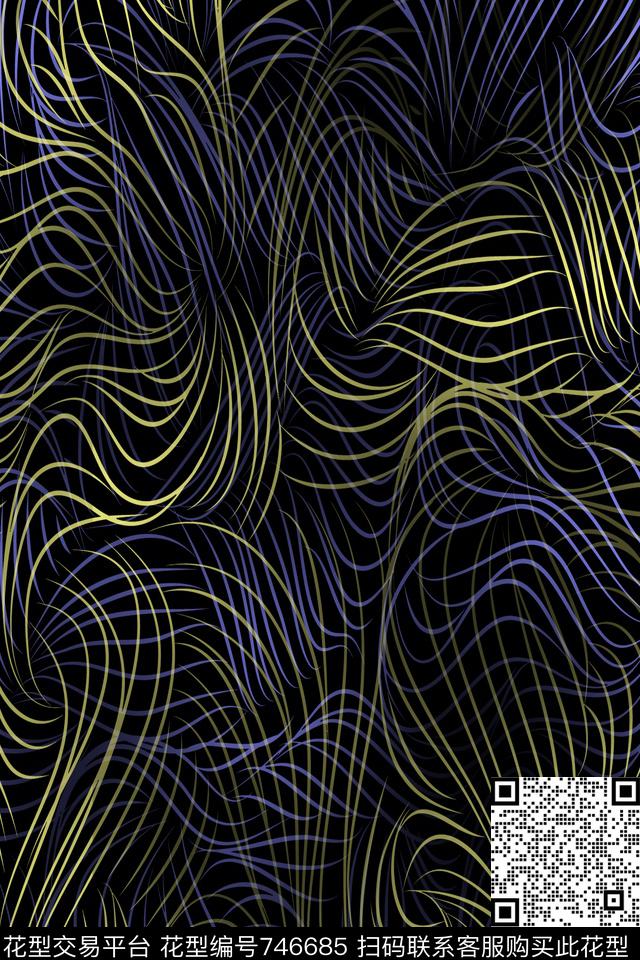 动物纹几何四方连续数码印花华亿平台下载（图片编号: 746685） - 瓦栏（Walan）