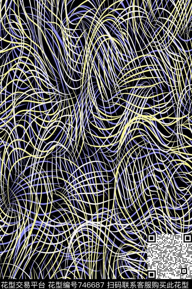 动物纹几何四方连续数码印花华亿平台下载（图片编号: 746687） - 瓦栏（Walan）