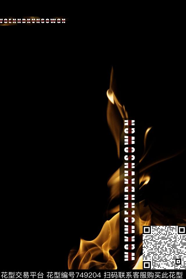 抽象英文几何数码印花华亿平台下载（图片编号: 749204） - 瓦栏（Walan）