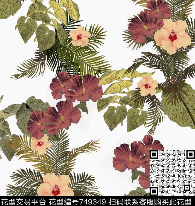 圆点碎点黑白花数码印花华亿平台下载（图片编号: 749349） - 瓦栏（Walan）