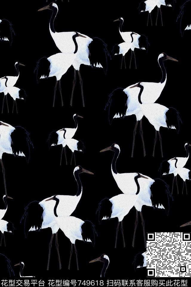 鸟数码印花华亿平台下载（图片编号: 749618） - 瓦栏（Walan）