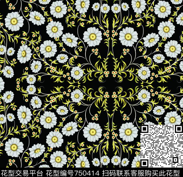 日韩风欧美欧式数码印花华亿平台下载（图片编号: 750414） - 瓦栏（Walan）