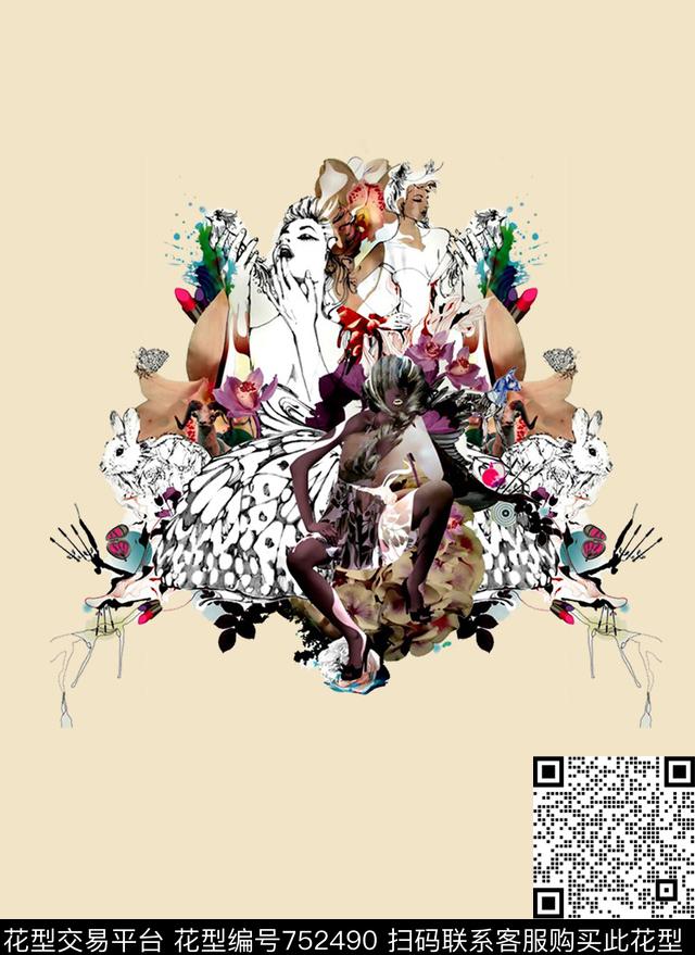 趣味数码印花华亿平台下载（图片编号: 752490） - 瓦栏（Walan）