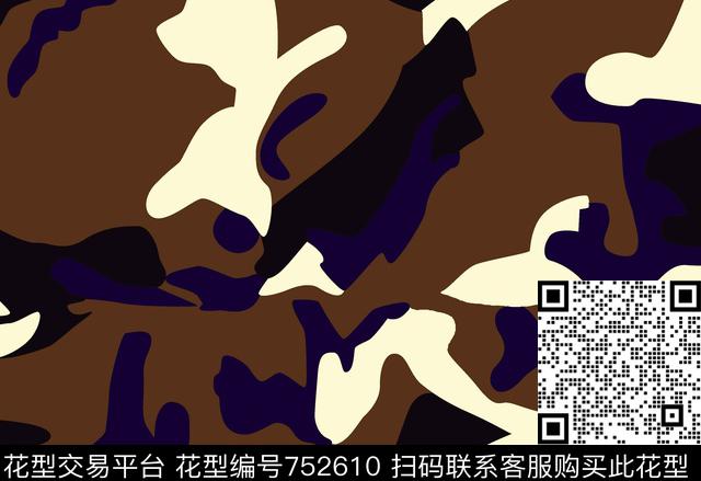 军装迷彩动物纹羽绒服数码印花华亿平台下载（图片编号: 752610） - 瓦栏（Walan）