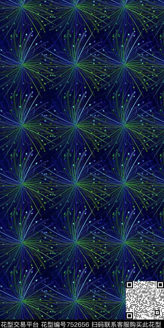 花朵小碎花花鸟数码印花华亿平台下载（图片编号: 752656） - 瓦栏（Walan）