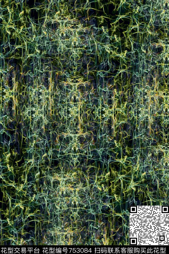 曲线数字迷彩迷彩服数码印花华亿平台下载（图片编号: 753084） - 瓦栏（Walan）