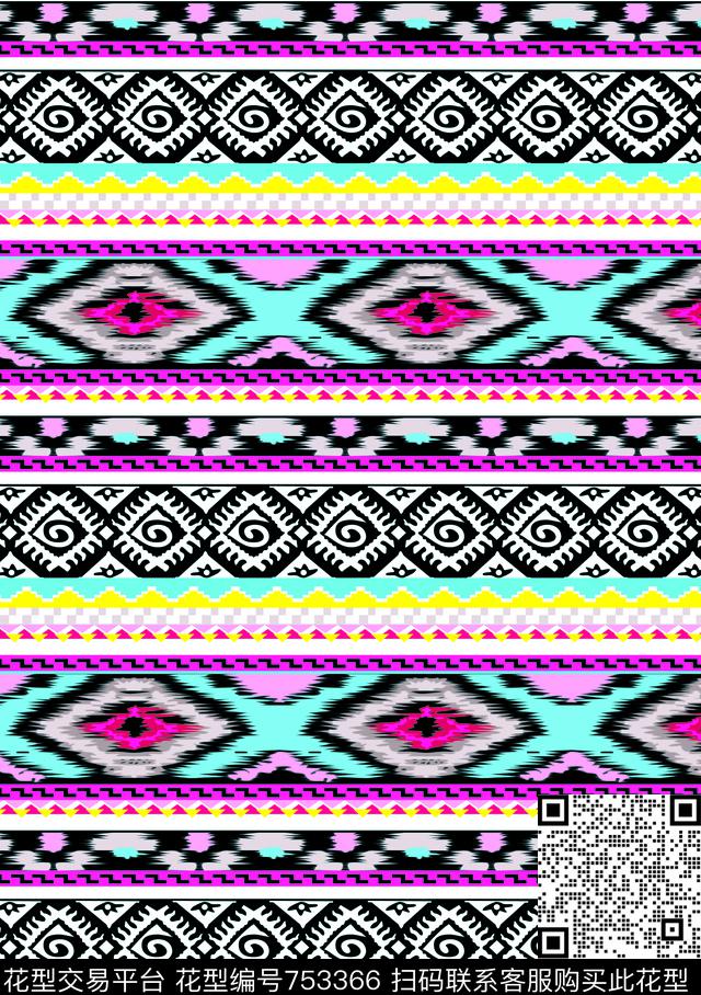 几何方格菱形传统印花华亿平台下载（图片编号: 753366） - 瓦栏（Walan）