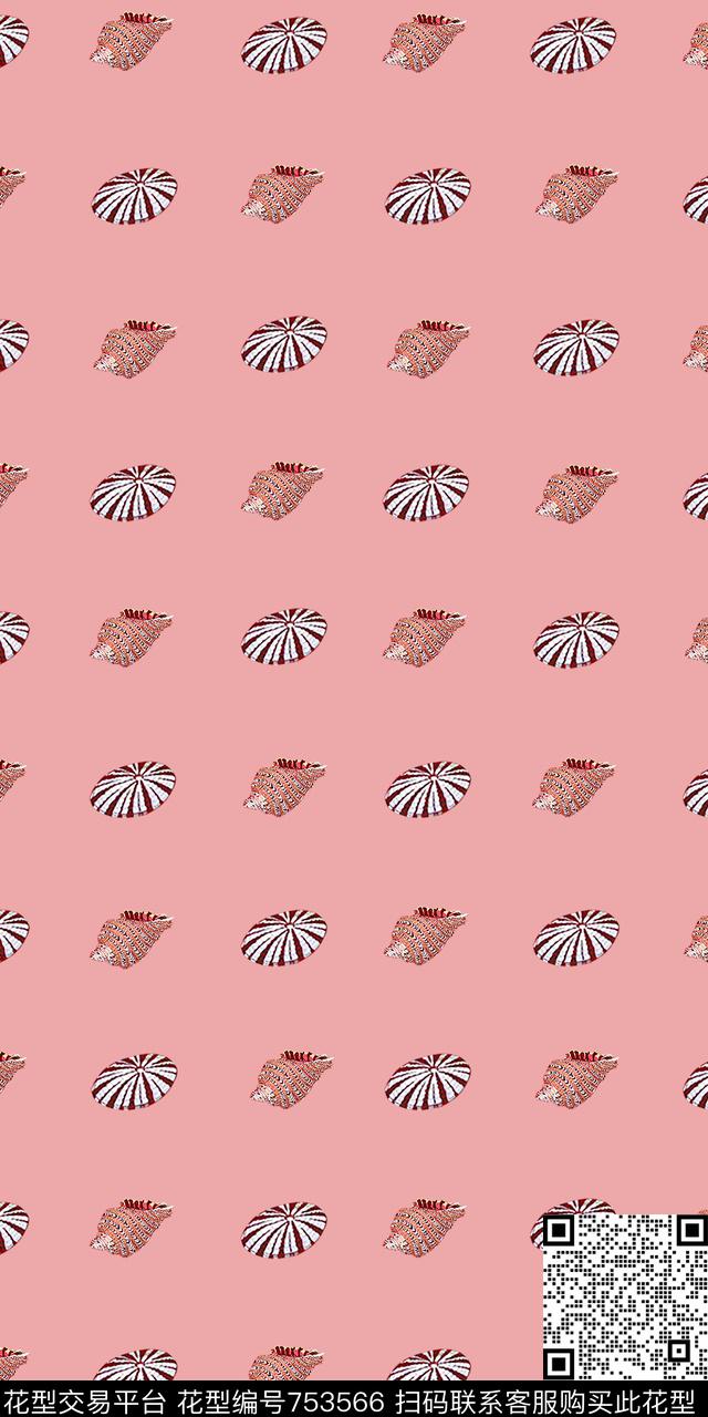 卡通粉色简约传统印花华亿平台下载（图片编号: 753566） - 瓦栏（Walan）