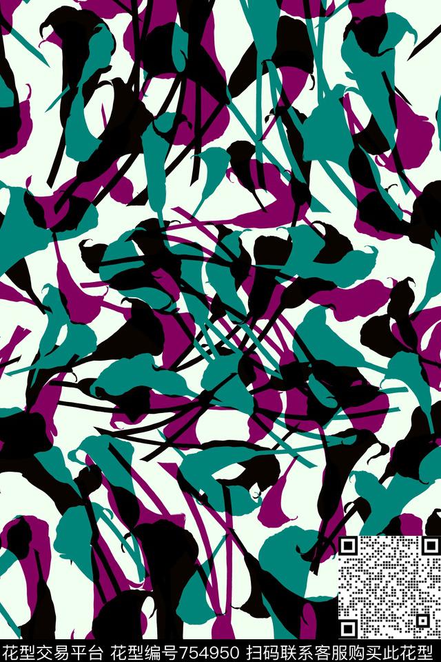 趣味机理传统印花华亿平台下载（图片编号: 754950） - 瓦栏（Walan）