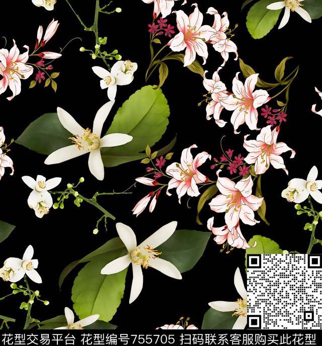 莫妮卡-大牌华亿平台数码印花华亿平台下载（图片编号: 755705） - 瓦栏（Walan）