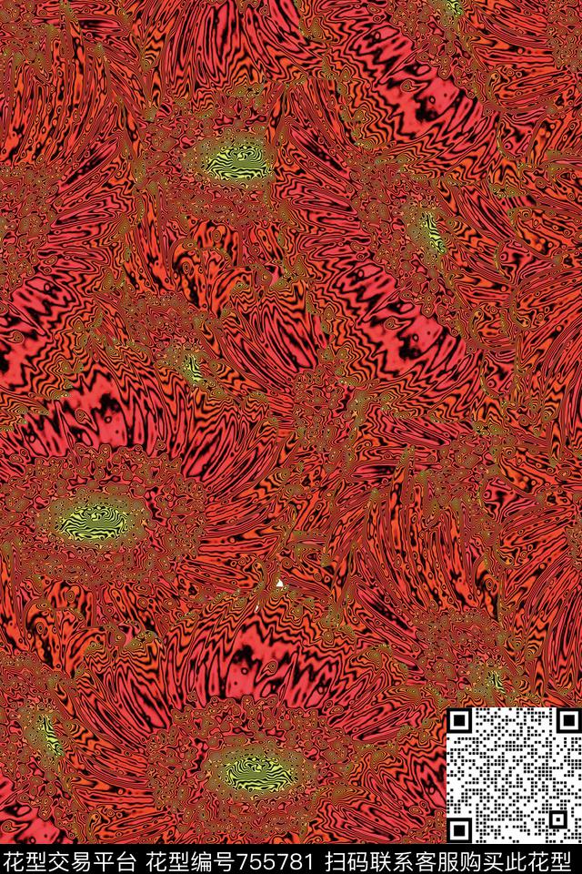 花纹纹理肌理数码印花华亿平台下载（图片编号: 755781） - 瓦栏（Walan）