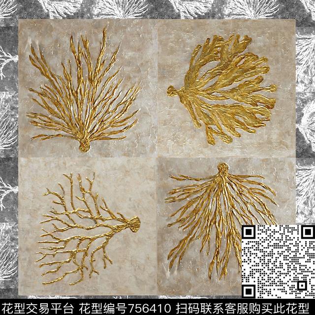 纹理数码印花华亿平台下载（图片编号: 756410） - 瓦栏（Walan）