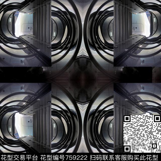 趣味风景建筑数码印花华亿平台下载（图片编号: 759222） - 瓦栏（Walan）