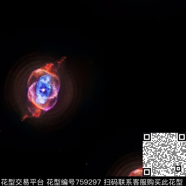 油墨笔触纹理数码印花华亿平台下载（图片编号: 759297） - 瓦栏（Walan）