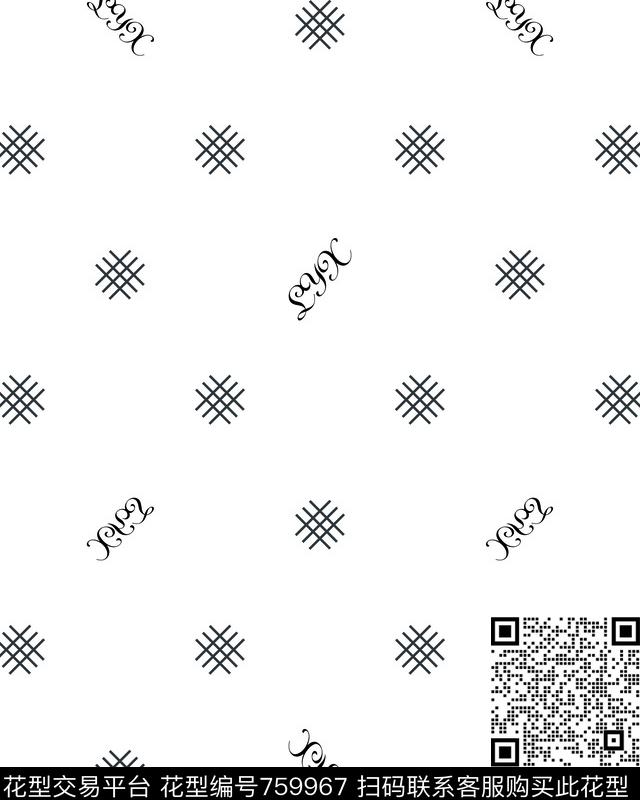 小方块商务几何传统印花华亿平台下载（图片编号: 759967） - 瓦栏（Walan）