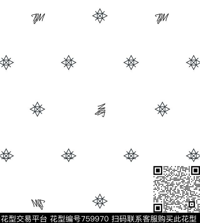 底纹数码花传统印花华亿平台下载（图片编号: 759970） - 瓦栏（Walan）