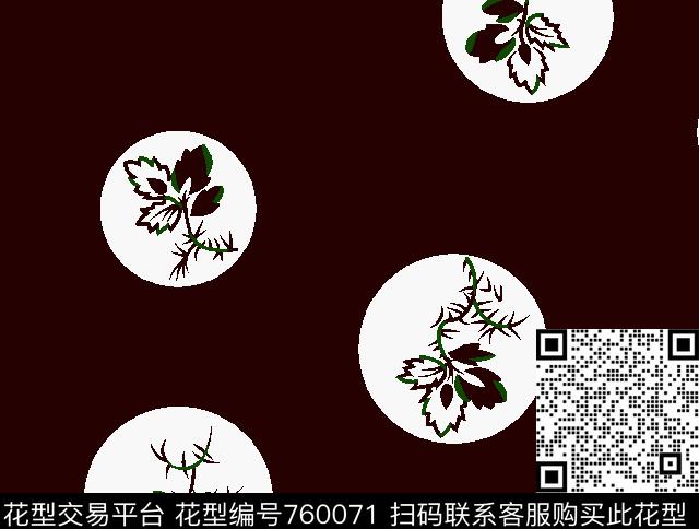 D&G小碎花圆点几何传统印花华亿平台下载（图片编号: 760071） - 瓦栏（Walan）