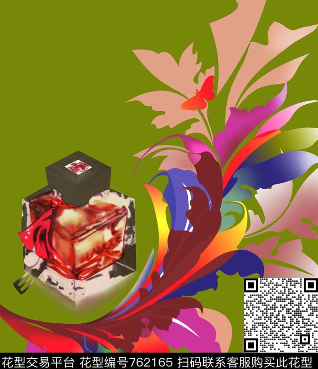 女装前幅玫瑰欧美数码印花华亿平台下载（图片编号: 762165） - 瓦栏（Walan）