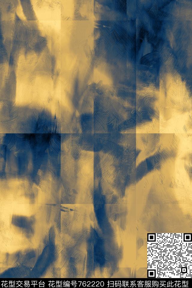 条纹曲线波浪条纹数码印花华亿平台下载（图片编号: 762220） - 瓦栏（Walan）