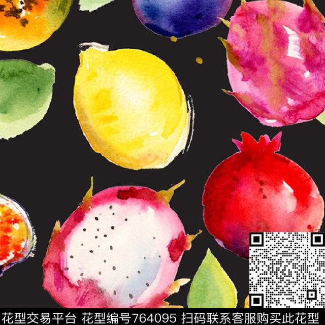 水果儿童卡通礼品包装数码印花华亿平台下载（图片编号: 764095） - 瓦栏（Walan）