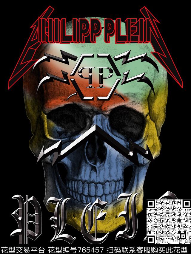 PP几何线条数码印花华亿平台下载（图片编号: 765457） - 瓦栏（Walan）