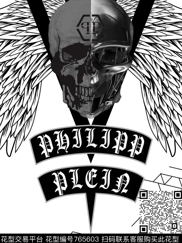 PP几何线条数码印花华亿平台下载（图片编号: 765603） - 瓦栏（Walan）