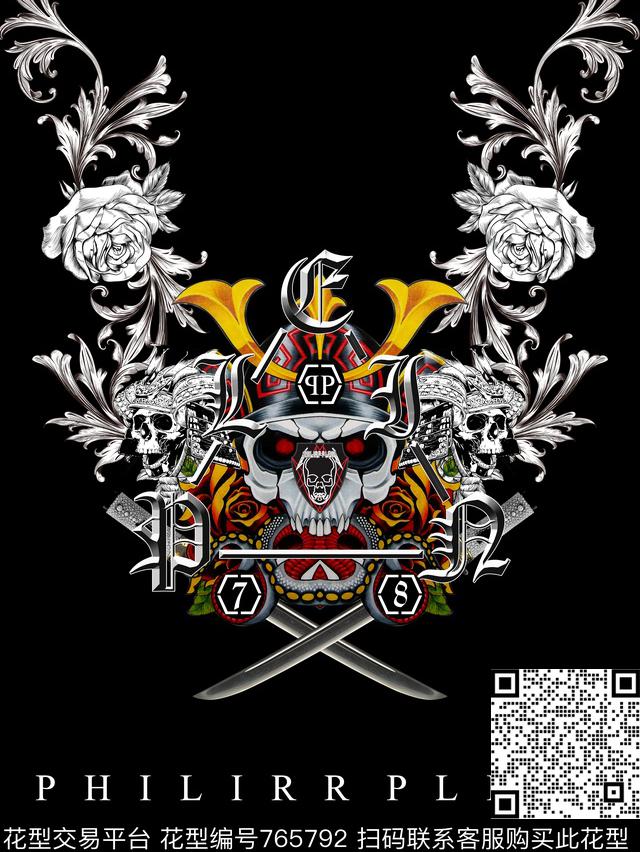 PP几何线条数码印花华亿平台下载（图片编号: 765792） - 瓦栏（Walan）