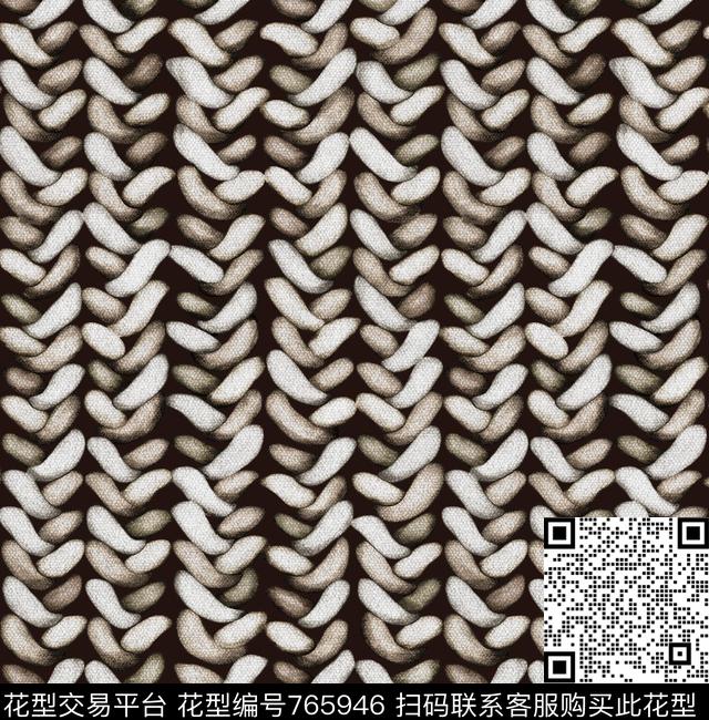 笔刷泼墨纹理数码印花华亿平台下载（图片编号: 765946） - 瓦栏（Walan）