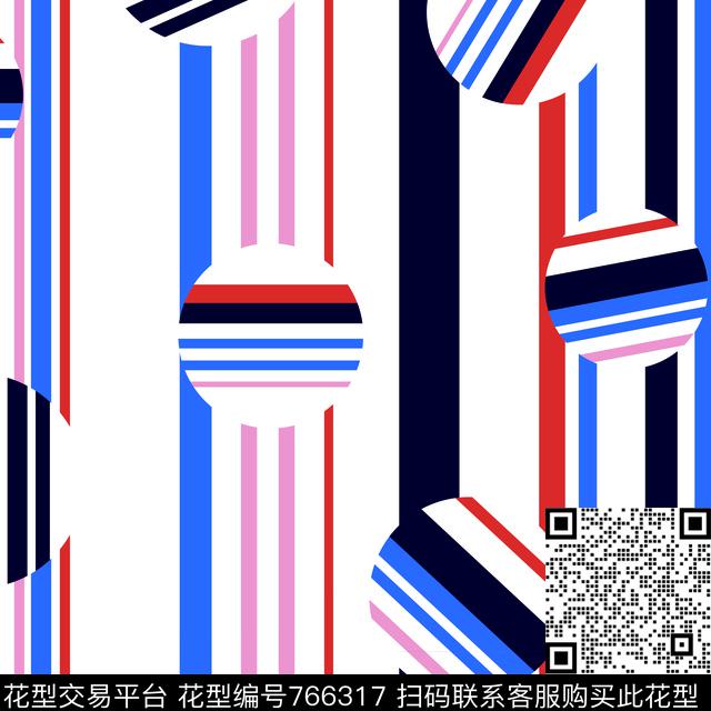 波点趣味创意传统印花华亿平台下载（图片编号: 766317） - 瓦栏（Walan）