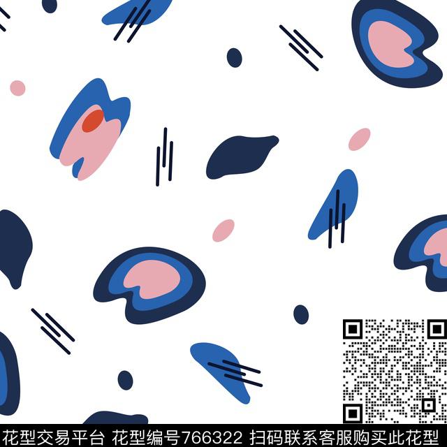 趣味创意解构传统印花华亿平台下载（图片编号: 766322） - 瓦栏（Walan）