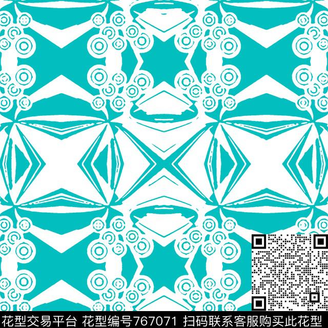 钻石结晶泳装传统印花华亿平台下载（图片编号: 767071） - 瓦栏（Walan）