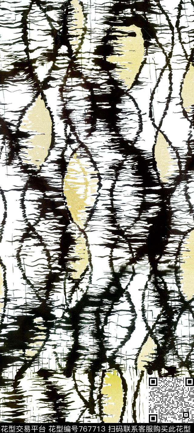 解构趣味纹理数码印花华亿平台下载（图片编号: 767713） - 瓦栏（Walan）