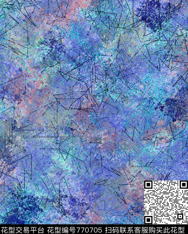 几何肌理图案肌理纹酷炫肌理数码印花华亿平台下载（图片编号: 770705） - 瓦栏（Walan）