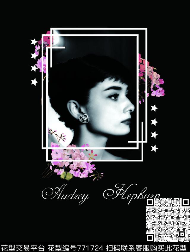 欧美男装数码印花潮流图案数码印花华亿平台下载（图片编号: 771724） - 瓦栏（Walan）