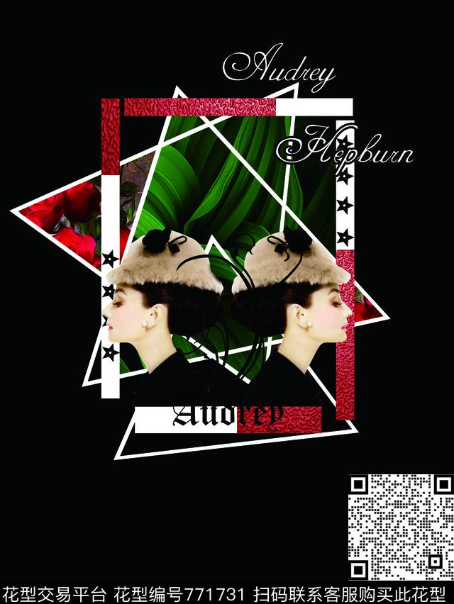 欧美男装数码印花潮流图案数码印花华亿平台下载（图片编号: 771731） - 瓦栏（Walan）