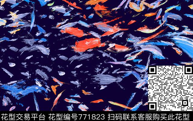 手绘数码印花华亿平台下载（图片编号: 771823） - 瓦栏（Walan）