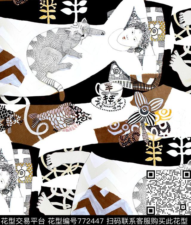 数码印花华亿平台下载（图片编号: 772447） - 瓦栏（Walan）