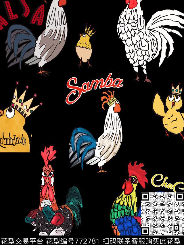 大牌T恤男装印花VIP特区欧式宫廷风传统印花华亿平台下载（图片编号: 772781） - 瓦栏（Walan）