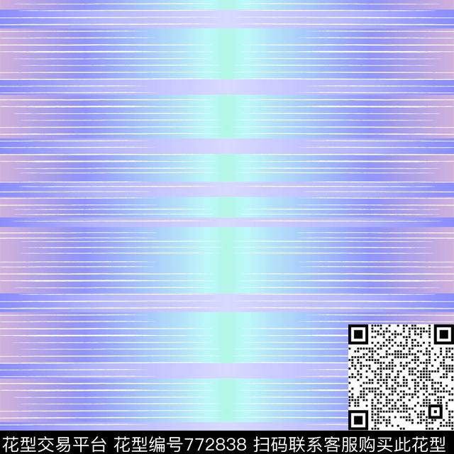 条子横条女装数码印花华亿平台下载（图片编号: 772838） - 瓦栏（Walan）