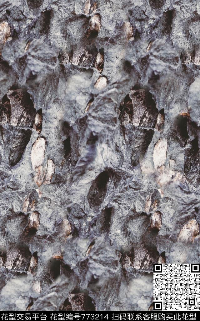 抽象手绘地理纹理数码印花时尚潮流男装夹克外套印花欧美复古大牌男装印花数码印花华亿平台下载（图片编号: 773214） - 瓦栏（Walan）