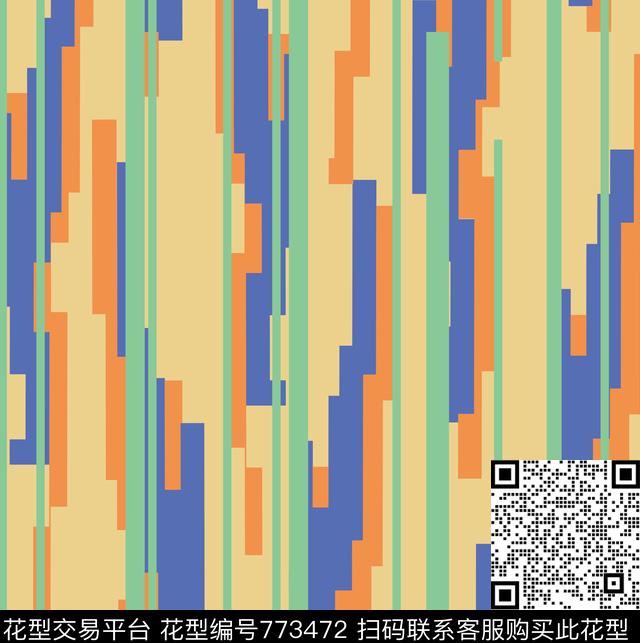 几何形装饰、现代传统印花华亿平台下载（图片编号: 773472） - 瓦栏（Walan）