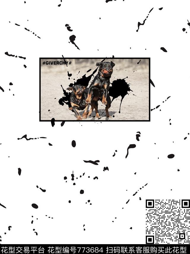 大牌日韩休闲数码印花华亿平台下载（图片编号: 773684） - 瓦栏（Walan）