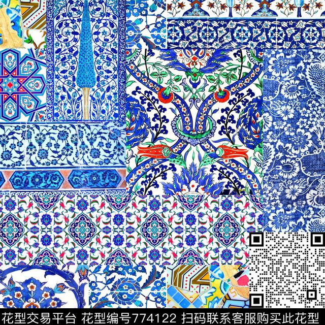 CURTAINSWALLPAPERSPAISLEY数码印花华亿平台下载（图片编号: 774122） - 瓦栏（Walan）