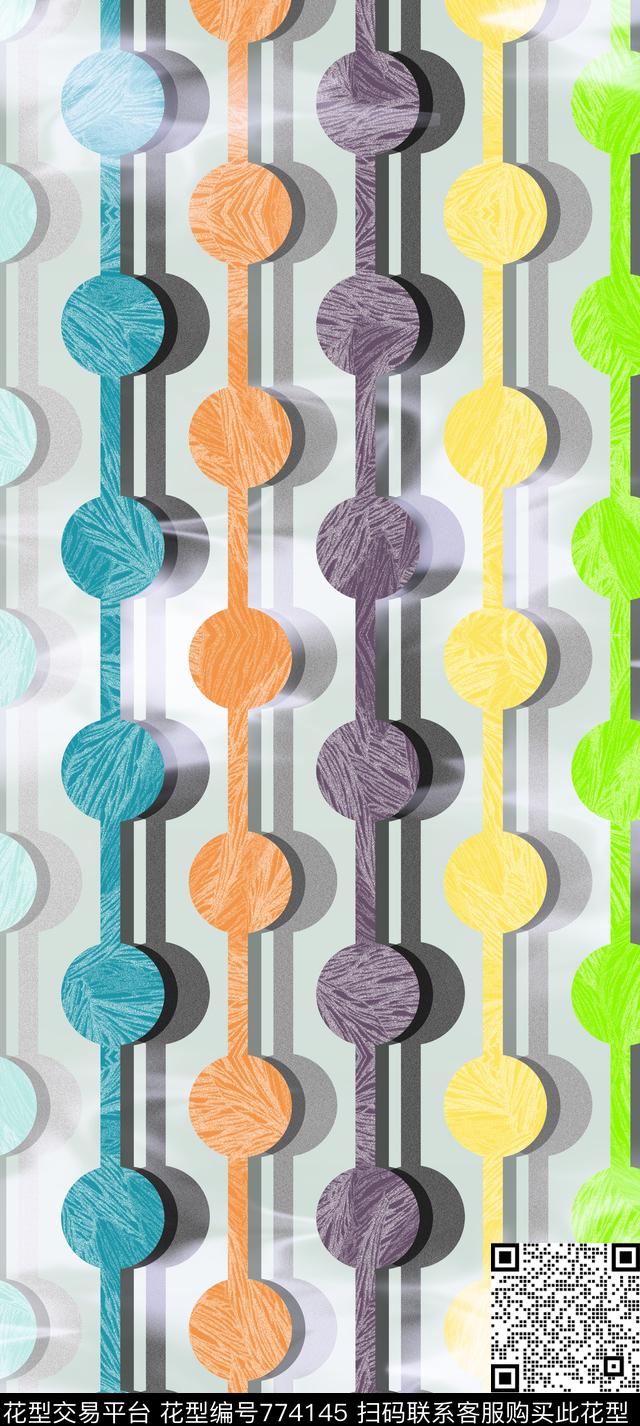 肌理数码印花床品数码印花华亿平台下载（图片编号: 774145） - 瓦栏（Walan）