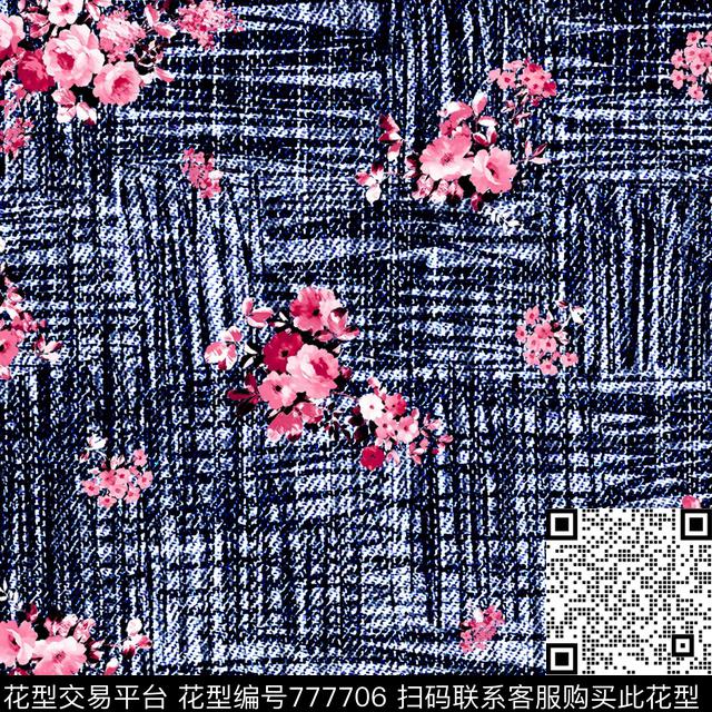 花朵花卉民族风传统印花华亿平台下载（图片编号: 777706） - 瓦栏（Walan）