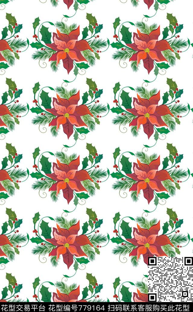 花瓣花卉花朵数码印花华亿平台下载（图片编号: 779164） - 瓦栏（Walan）