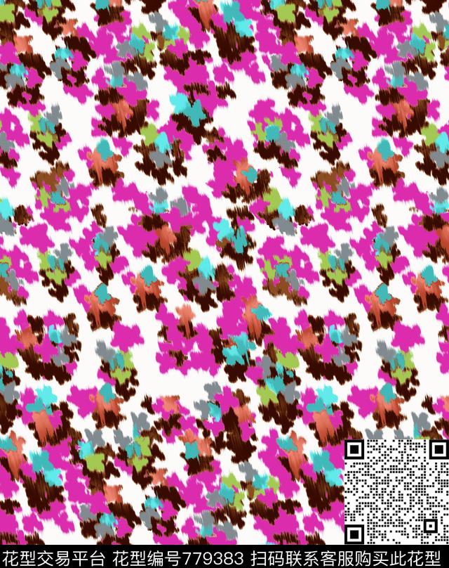 热带花朵花卉数码印花华亿平台下载（图片编号: 779383） - 瓦栏（Walan）