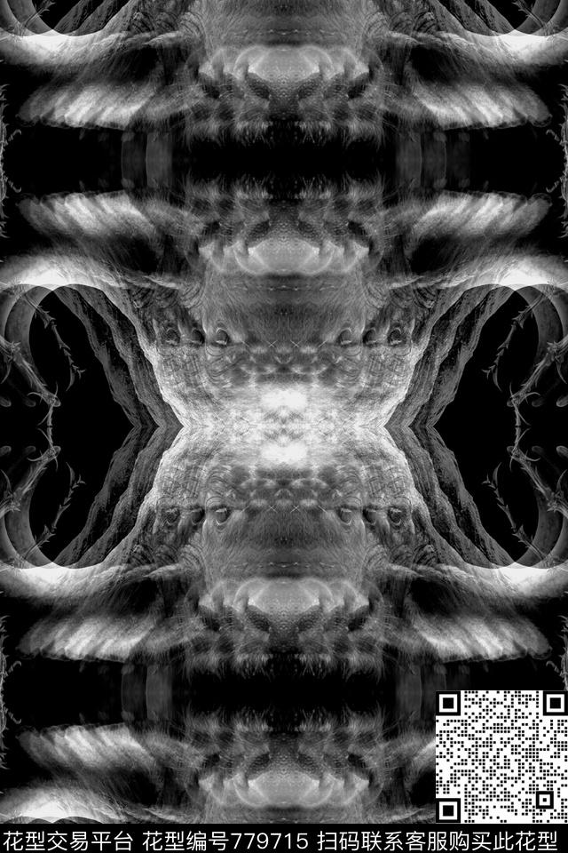 牛动物黑暗数码印花华亿平台下载（图片编号: 779715） - 瓦栏（Walan）