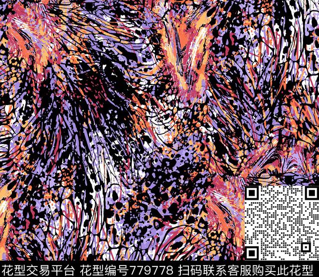 花朵小碎花花卉数码印花华亿平台下载（图片编号: 779778） - 瓦栏（Walan）